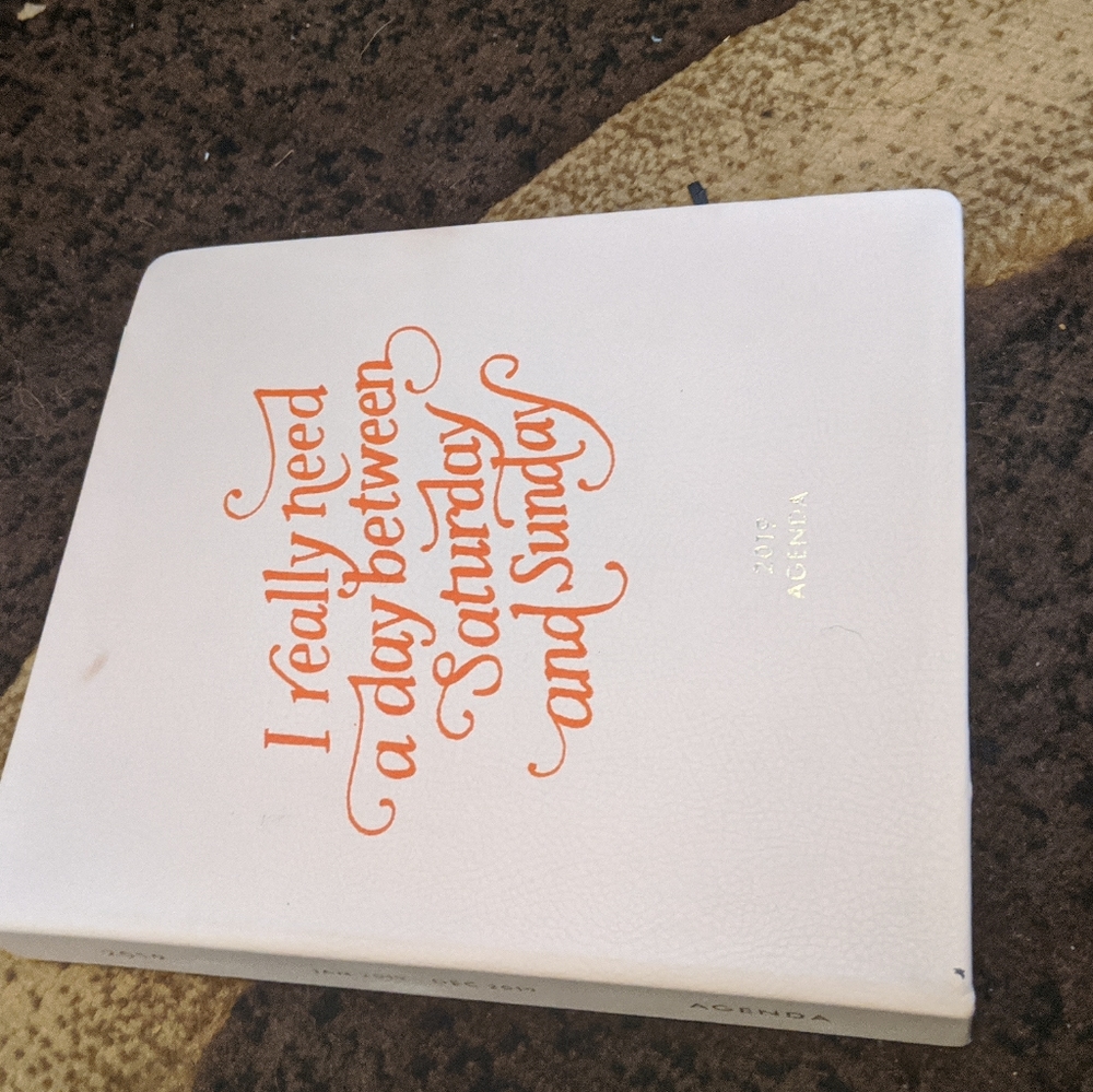 2019 agenda planner